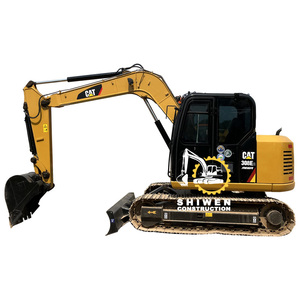 Gran oferta para CAT 308 Mini excavadora máquina de movimiento de tierras de segunda mano Original para CAT 308E 308E2 308C 308 excavadora Motor de 8 toneladas - Product Image 1