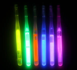 Bâton scintillant à bonbons personnalisés, sucettes lumineuses dans la nuit, prix d'usine - Product Image 1