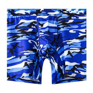 <strong>New</strong> Arrival Customized Loose Camouflage <strong>Boxer</strong> Shorts Breathable Knitted Polyester Casual with Pocket - Product Image 6