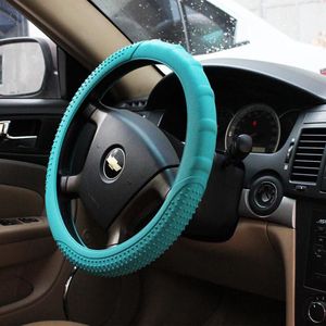 Housse de volant en silicone 38cm antidérapante et résistante à la chaleur pour voiture, ajustement universel - Product Image 3