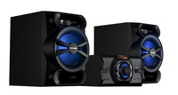 Système de cinéma maison avec caisson de basses de qualité, avec USB, Aux, radio FM, prise microphone