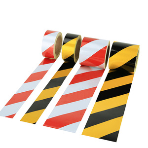 Bande d'avertissement de sécurité en Pvc, mm, aquarium, route, noir, <span class=keywords><strong>jaune</strong></span>, haute viscosité - Product Image 5