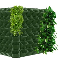Macetas Modulares Cuadradas y Rectangulares de Material PP para Jardín Vertical, Fácil Montaje, Colgantes, con Logotipo Personalizado, para Plantas de Pared