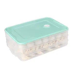 냉장고 부엌 저장 상자 가구 빠른 언 만두 상자 wonton를 위한 특별한 다중층 신선한 유지 상자