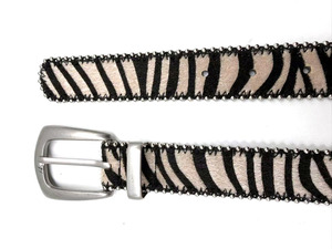 Ceintures de luxe Yonger en crin de cheval, style cowboy, avec fourrure <span class=keywords><strong>amovible</strong></span> et diamants, pour femmes, marque privée, ceintures roses à strass - Product Image 4