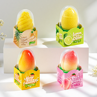 Helados de Chocolate con Leche en Forma de Fruta 3D, Mango, Lima y Fresa, en Caja de 75g, ¡Gran Venta!