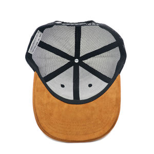 หมวกแก๊ปทรง Trucker 6 แผง ดีไซน์พรีเมียม สองสี พร้อมโลโก้ยางแบบกำหนดเอง ผ้าโพลีเอสเตอร์ตาข่าย สวมใส่สบาย เหมาะกับกิจกรรมกลางแจ้ง แฟชั่นสำหรับทุกเพศ - Product Image 3