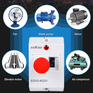 <span class=keywords><strong>Disjoncteur</strong></span> <span class=keywords><strong>thermique</strong></span> magnétique à 2 pôles EBASEE BGV2ME10 pour moteur industriel - Product Image 5