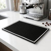 Tapis de bar universel en PVC écologique, design moderne, option de logo personnalisé, certifié sans phtalates, certifié CE/EU pour le plateau de récupération des gouttes de bar