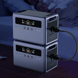 Inicio Camping Emergencia al aire libre Lifepo4 Batería Fuente de alimentación Generador solar 4800W 4000W Estación de energía apilable portátil - Product Image 4