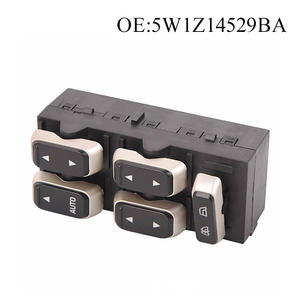 Interrupteurs de lève-vitres électriques pour modèles Ford et Lincoln 2003-2008, 5W1Z14529BA, plastique ABS, état neuf - Product Image 4