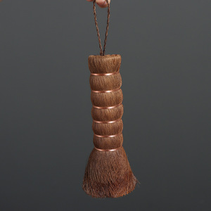 Brosse à thé à poils bruns, brosse à thé faite à la main, brosse à thé de grande taille, brosse créative, brosse de nettoyage de cuisine anti-chute de poils - Product Image 3