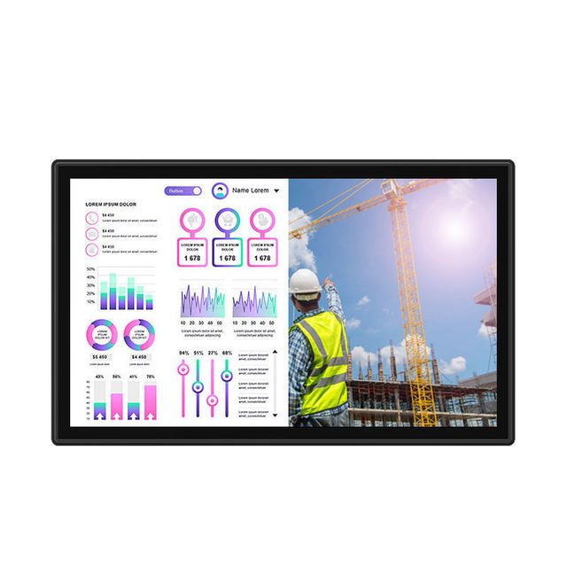 New 1000 Nits Outdoor Touch Monitor Sunlight Readable High Brightness Display 15.6/17/21.5/32 Inch Embedded Panel Mount USB DVI
