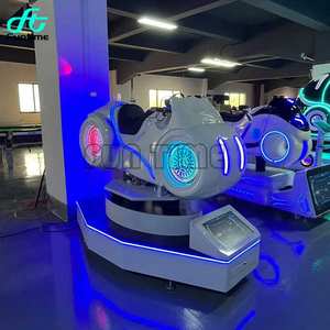 9D emballant la machine en acier à jetons de jeux de simulateur de la voiture VR de réalité virtuelle du simulateur VR de moto - Product Image 4