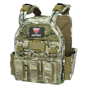 Gilet tactique noir de haute qualité, léger, à libération rapide, porte-plaques en nylon 1000D, Molle, Chaleco Tactico, Gilet tactique - Product Image 2