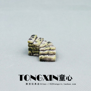 Escalera de piedra en miniatura de resina para decoración de mesas de arena, bonsáis y suculentas - Product Image 3