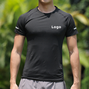 <b>100</b>% <b>Polyester</b> 130g Gym Training Men <b>Shirt</b> Multiple 8 Colors Plain Performance Top - Product Image 3