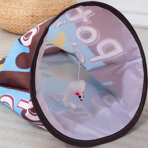 פריפקורן חתול תפוח אדמה מנהרה עצמית בידור צעצוע חתול מתקפל אינטראקטיבי - Product Image 4