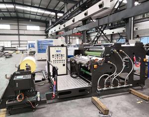 אוטומטי חם דבק נייר תווית ציפוי מדבקה למינציה hotmt-דבק נייר תווית קו ייצור מכונת - Product Image 4