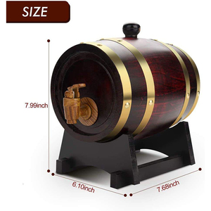 <span class=keywords><strong>Barril</strong></span> de roble de estilo nuevo, <span class=keywords><strong>barril</strong></span> de vino de madera de roble de 1,5 l, venta al por mayor de fábrica, personalizado con grifo <span class=keywords><strong>O</strong></span> nuevo estilo - Product Image 5
