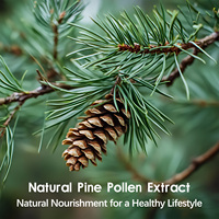 Capsules d'extrait de pollen de pin nutritif, pollen de pin + extrait de poivre noir, tonique quotidien, soutien énergétique et vitalité