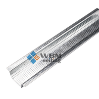 Supports de clips de plafond suspendus connecteur de clip de mur de cloison de conception à encliquetage facile robuste pour plafond commercial de bureau