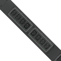 PDU intelligent haut de gamme avec surveillance LCD, prises C13 C19 | 16A32A | Contrôle Web SNMP à distance
