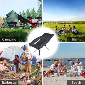 Chaise longue pliante légère en aluminium, portable, pour la plage, le camping et les activités de plein air - Product Image 6