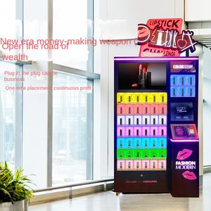 ตู้หยอดเหรียญแบบสแกนอัจฉริยะเครื่องจำหน่ายลิปสติกแบบบริการตนเองตู้จำหน่ายสินค้าอัตโนมัติเพื่อความงามอเนกประสงค์ - Product Image 2