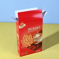 Impresión de Cajas Personalizadas, FSC ISO9001 ISO22000, Caja de Cartón para Galletas, Embalaje de Papel con Cierre de Cremallera y Tira Desprendible