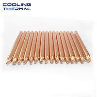 Tube thermique en cuivre cintré sur mesure, formé par CNC, sinterisé, pliage de précision pour assemblage de refroidisseur CPU/GPU de serveur, OEM/ODM