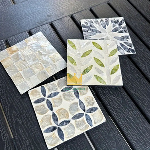Manteles y Alfombrillas Cuadradas de Ratán Elegantes y de Lujo Personalizables, Decoración Ecológica y Moderna para Mesa de Comedor y Bodas - Product Image 4
