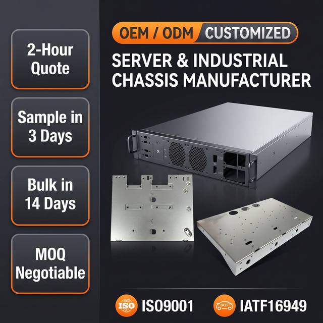 Commercial Meirir MER268f Two 3.5-inch Hard Disks 4U Rack Mount Industrial Server Network Chassis Stainless Steel Precision