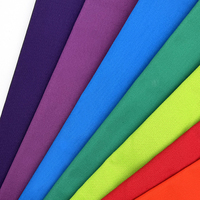 65 Polyester 35 Coton TC 20*16 120*60 TWILL 3/1 Tissu de travail teint uni
