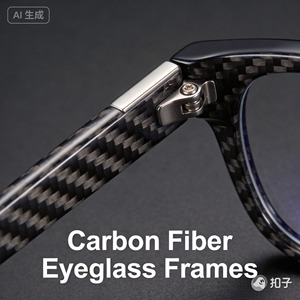 Monture de lunettes en fibre de carbone - Product Image 4