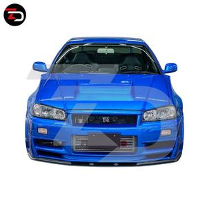 Kit de Carrocería Estilo <span class=keywords><strong>Z</strong></span> Tune para R34 <span class=keywords><strong>GTR</strong></span> de 2 Puertas con Parachoques Delantero, Parachoques Trasero, Guardabarros y Faldones Laterales - Product Image 6