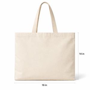 Premium Quality Plain Cotton Canvas Tote <b>Bag</b> Lightweight Reusable <b>Bag</b> for Daily Shopping and Market Use Available At Best Price - Product Image 1