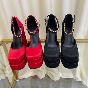 2025 sexy sapato de Salto thiết kế mới dày duy nhất 14cm cao <span class=keywords><strong>Chunky</strong></span> mở <span class=keywords><strong>Toe</strong></span> nền tảng gót - Product Image 2