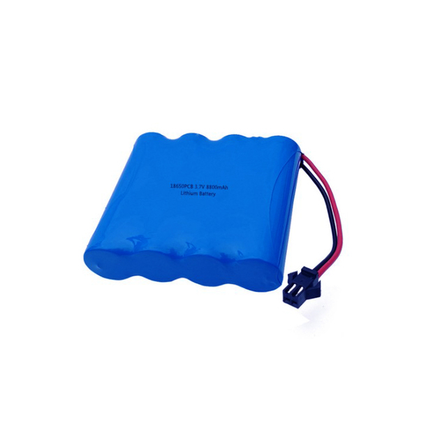 Rechargeable 18650 4p1s Li Ion Lithium Ion Battery Pack 3.7v 8800mah for Led Light