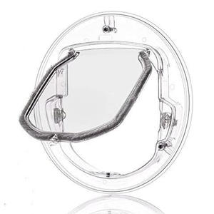 Porte de cage pour <span class=keywords><strong>chat</strong></span> et chien en acrylique avec 4 modes de verrouillage, montage facile, fermeture à poussée, porte de clôture transparente pour fenêtres, vente en gros - Product Image 6