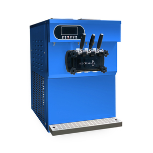 Sunmax Chất Lượng Cao Thương Mại Thép Không Gỉ Mềm Phục Vụ Máy Kem 2 + 1 Hương Cả-Hạt Sữa Trái Cây Bảng Top Mô Hình - Product Image 6