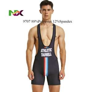 Body Pour Hommes Sport Gym Soutiens Athlétiques Sous-Vêtements Gilet Boxeurs Lutte Combinaisons Culturisme Justaucorps Gris Foncé L