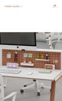 Bureau de direction ergonomique moderne SHUORAN en bois massif, hauteur réglable, tiroirs de rangement, usage commercial, garantie 5 ans
