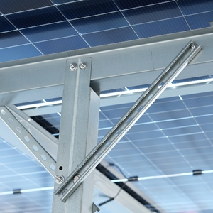 Supports de montage modulaires Zn-Al-Mg pour panneaux solaires BIPV, étanches, pour photovoltaïque intégré au bâtiment, sans soudure, installation rapide - Product Image 3