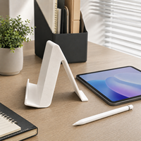 Support de tablette universel réglable pour bureau, support de bureau portable multi-angles avec emplacement pour stylet pour tablette iPad