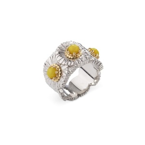 <span class=keywords><strong>Anello</strong></span> <span class=keywords><strong>margherita</strong></span> in argento Sterling da donna di fascia alta italiana <span class=keywords><strong>con</strong></span> agata rosa opale blu certificato CNAS per gli anniversari nuovo arrivo - Product Image 2