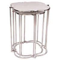 Table basse ronde en verre, design moderne et luxueux, structure en métal noir et or, pour salon, chambre, hôtel, vente en gros