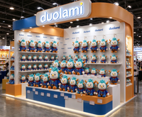 Porte-clés en peluche personnalisé, personnage de dessin animé mignon, jouet en peluche pour cadeau d'entreprise, OEM ODM, porte-clés en peluche personnalisé