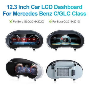 Navihua LCD Virtual Cokpit <b>for</b> Benz C W205 GLC W253 2015-2019 NTG 5.0 Digital Cluster <b>Speedometer</b> Auto Meter LCD Instrument Auto - Product Image 2