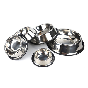 Tigela de Aço Inoxidável Ecológica e Durável para Cães e Gatos com Logotipo Personalizado – Fornecedor Atacadista para Alimentação e Água - Product Image 3